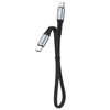 Picture of Dudao Dudao L10C USB-C - USB-C PD cable 100W 5A 0.23m - black