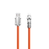 Picture of Dudao Dudao L24AL USB-A - Lightning angled cable with 180° rotation 30W 1m - orange