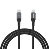 Picture of Dudao Dudao L3CC USB-C - USB-C 60W 1.2m Braided Cable - Black