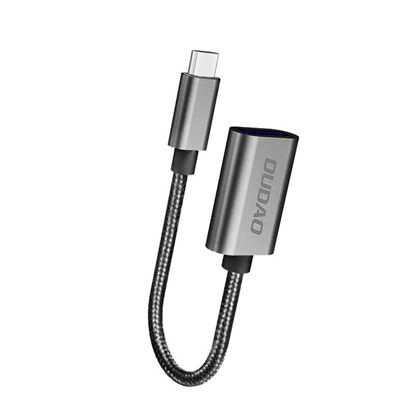 Attēls no Dudao L15T OTG Adapter USB-C - USB-A - Gray