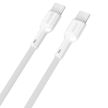 Attēls no Dudao L9C Max 240W PD USB-C - USB-C 2m Cable - Whi