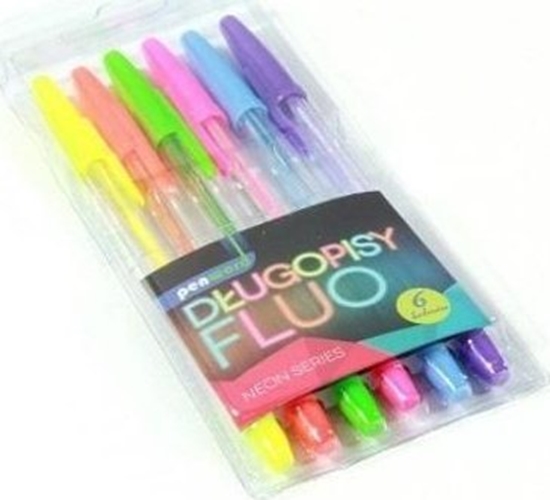 Изображение Dugopis fluo 6 kolorów