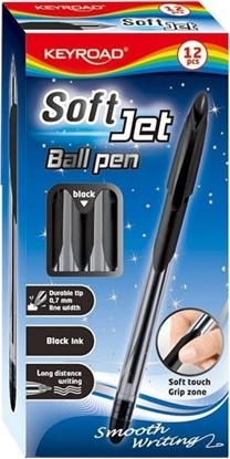 Изображение Dugopis klasyczny czarny 0,7mm (12szt)