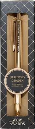 Изображение Dugopis prezentowy z napisem Najlepszy Dziadek