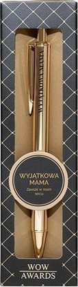 Изображение Dugopis prezentowy z napisem Wyjtkowa Mama