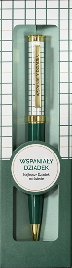 Picture of Dugopis prezentowy z napisem Wspaniay Dziadek