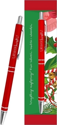 Picture of Dugopis witeczny z napisem Wesoych wit