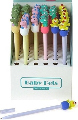 Picture of Dugopis z ozdobn kocówk - jajko (36szt)