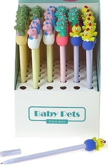 Picture of Dugopis z ozdobn kocówk - jajko (36szt)