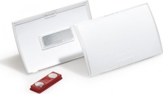 Picture of Durable DURABLE Namensschild Click Fold m Magnet 40x75mm 10 St