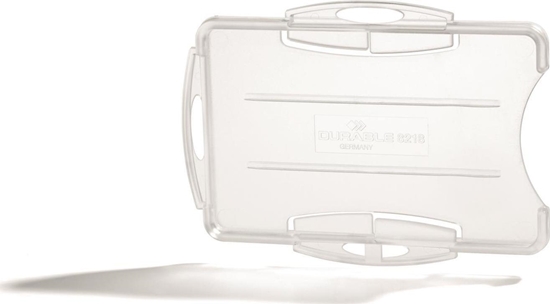 Picture of Durable Etui na dwie karty ident.54 x 85 mm, otwarte, 10 szt.przezr.891919 DURABLE