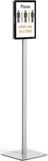 Picture of Durable STOJAK PODOGOWY A4 DURABLE INFO STAND BASIC ANTRACYTOWY 1szt.