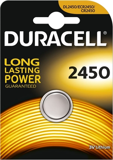 Picture of Duracell CR2450 3V Vienreizējas lietošanas baterija Litijs