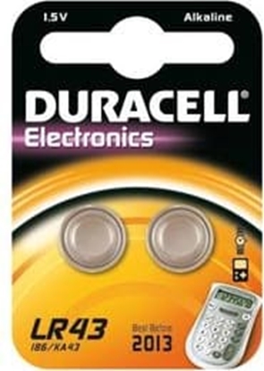 Изображение Duracell LR43 Vienreizējas lietošanas baterija SR43 Sārmaina akumulatoru baterija
