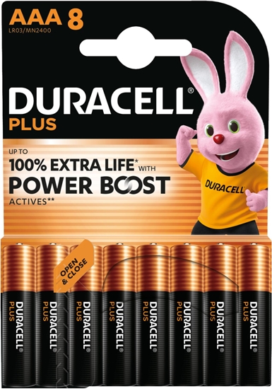 Picture of Duracell Plus Vienreizējas lietošanas baterija AAA Sārmaina akumulatoru baterija
