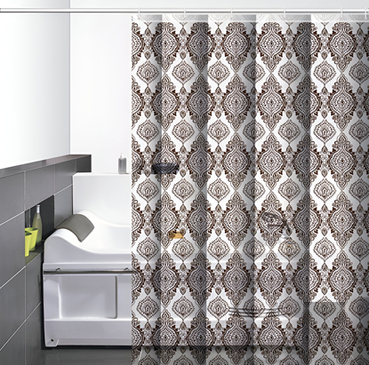 Picture of Dušas aizkars 180x180cm 100% PEVA