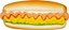 Picture of Duvo+ DUVO+ ZABAWKA LATEX HOT-DOG 16x7x6cm 11983