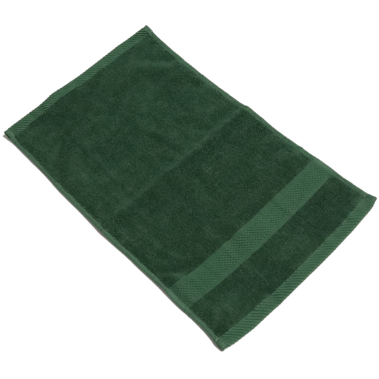 Picture of Dvielis 30x50cm zaļš, 100% kokvilna