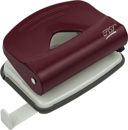 Picture of Dziurkacz Easy 15 kartek Bordowy (337863)