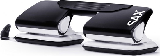 Изображение Dziurkacz SAX DESIGN 300 12 kartek Czarny (^ ISAXD300-05)