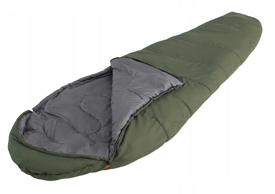 Picture of Easy Camp Raven II Mummy -1°C | Sleeping Bag | 215 x 76 x 50 cm | -16 to 4 °C | Two-way open-end, L-shaped, autolock