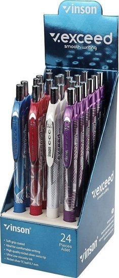 Изображение Easy Dugopis automat. Exceed 208 niebieski (24szt)