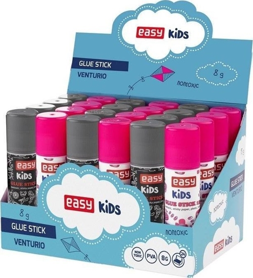 Picture of Easy Stationery Klej w sztyfcie 8g (24szt) EASY
