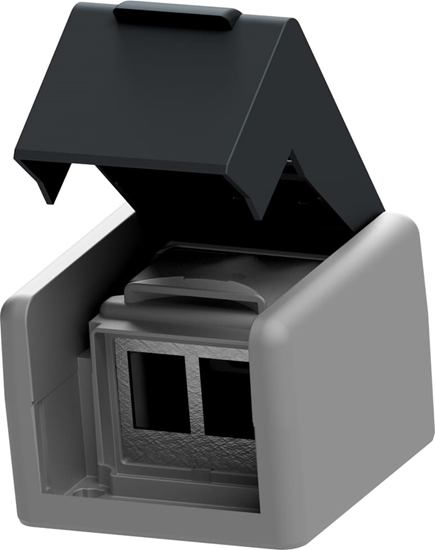 Picture of Easylan preLink / fixLink Surface-mounted housing grey