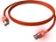 Изображение Easylan S/FTP DualBoot LED Patch Cable Cat.6A, RJ45 / RJ45, LSOH, red, 1 m