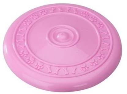 Attēls no EBI Zabawka Rubber Frisbee Ró/truskawka 23cm