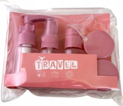 Picture of ECARLA_SET Zestaw akcesoriów podrónych Róowy KS122R