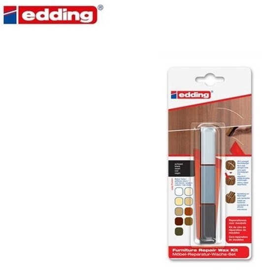 Picture of Edding 8901 4-8901-1-4001 Møbelre1 partions-vokssæt Sort