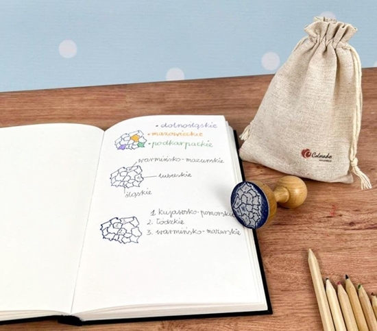 Picture of Edu Mal Stempel mapa Polski - województwa