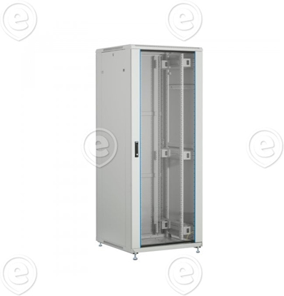 Picture of EFB 48,3cm 19Zoll Netzwerkschrank PEL 42HE 800x800 RAL7035 Front Glas 1-tlg Rck Stahl 1-tlg 1 x SH