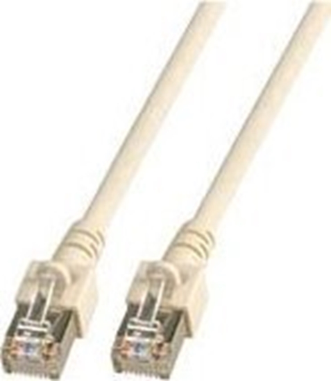 Picture of EFB EFB- Electronic - Patch- Cable - RJ- 45 (M) to RJ- 45 (M) - 20 m - SF/UTP - CAT 5e - shaped, without Haken, stranded - gray (K5455.20)