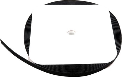 Attēls no EFB Elektronik 81150.25 opaska kablowa Rzep do kabli Poliamidowy czarny 1 szt.