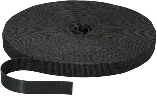 Picture of EFB Klettband 20mm schwarz 25 Meter Rolle