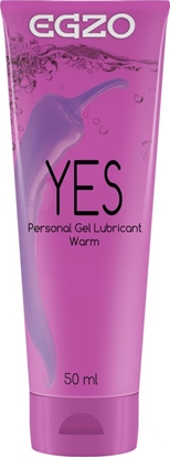 Picture of Egzo EGZO_Yes Personal Gel Lubricant stymulujco-rozgrzewajcy lubrykant 50ml