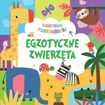 Picture of Egzotyczne zwierzta. Kolorowe rozkadanki