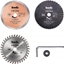 Изображение Einhell Einhell circular saw blade set 89mm, 5 pieces (bore 10mm, for mini hand circular saws)