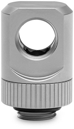 Изображение EK Water Blocks EK Water Blocks EK-Quantum Torque Adapter T-Splitter G1/4 Zoll AG auf 2x G1/4 Zoll IG - drehbar, Satin Titanium