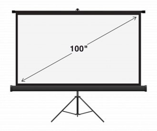 Picture of Ekran projekcyjny na statywie Camrock Matte T 100