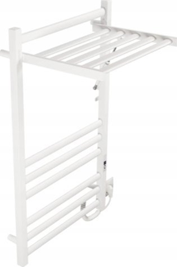 Picture of Elektryczna rozkadana suszarka azienkowa TVB HydroVert P12 500x900 z czujnikiem temperatury i timerem (biaa) 235 W500x900