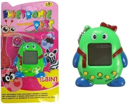 Attēls no Elektroniczne Zwierztko Tamagotchi z Kokardk Zielone
