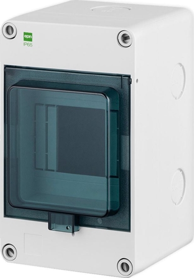 Picture of Elektro-Plast Rozdzielnica HERMETICA RN 1x4 zacisk N dymny IP65 2202-01