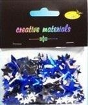 Picture of Elementy krysztakowe gwiazdy niebieskie 6-22mm