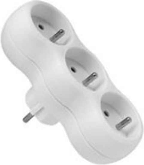 Picture of Elgotech Rozganik wtyczkowy 3-gniazda z/u R-30CA