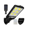 Picture of Elight LU17 Solar LED Street Light 120 COB PIR Sensor + Waterproof Design ABS Construction Black