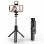 Picture of Elight S3L 3in1 Led Light Selfie stick & Video WEB call Tripod stand till 68cm & Shutter Button Black