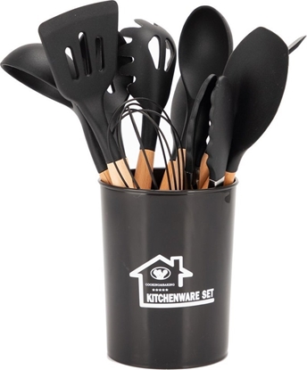 Изображение Elitehoff Zestaw 12 Przyborów Kuchennych W Stojaku E-6288